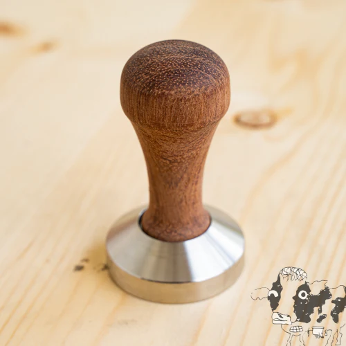 51/57mm Rosewood Barista Coffee Powder Tamper - Image 3