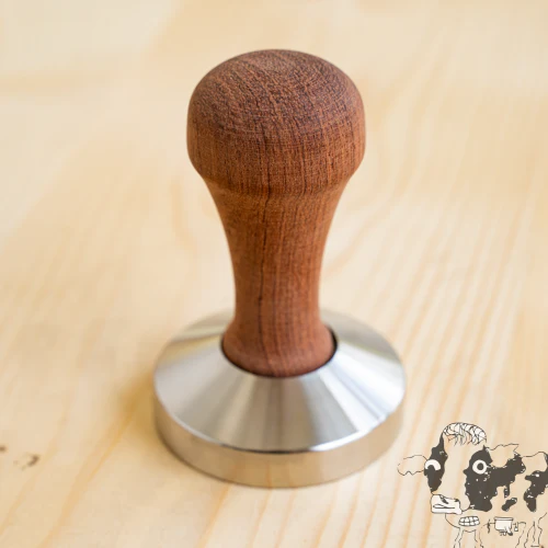 51/57mm Rosewood Barista Coffee Powder Tamper - Image 5