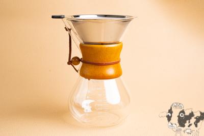 800ml Handmade Glass Flask (Chemex Brewing Method) - Image 2