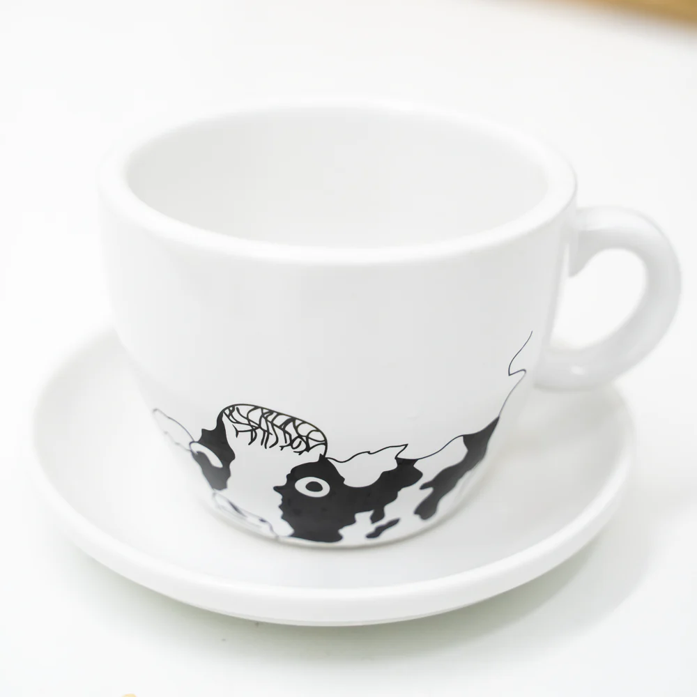 Cappuccino Cup with Saucer (65ml, 180ml, 280ml) - Image 7