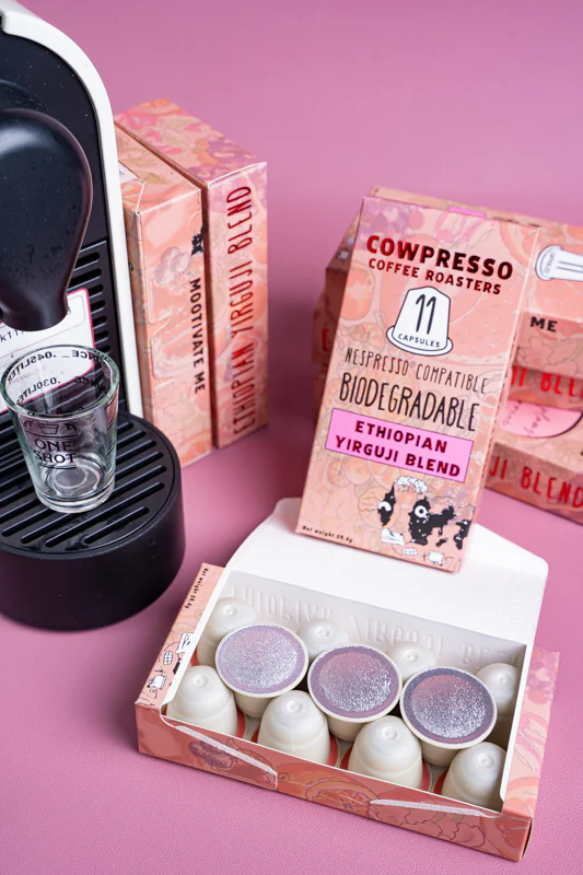 Ethiopian Yirguji Blend (10 Cowpresso Nespresso Capsules) - Image 7