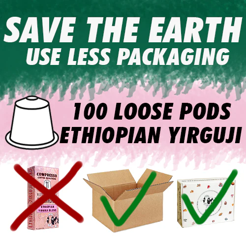 Ethiopian Yirguji Blend (10 Cowpresso Nespresso Capsules) - Image 8