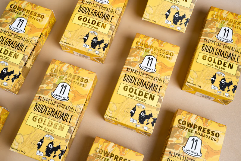 Golden Cup Blend (10 Cowpresso Capsules) - Image 3