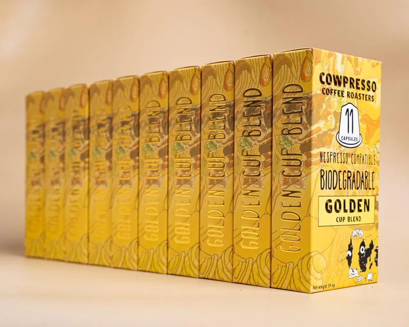 Golden Cup Blend (10 Cowpresso Capsules) - Image 5