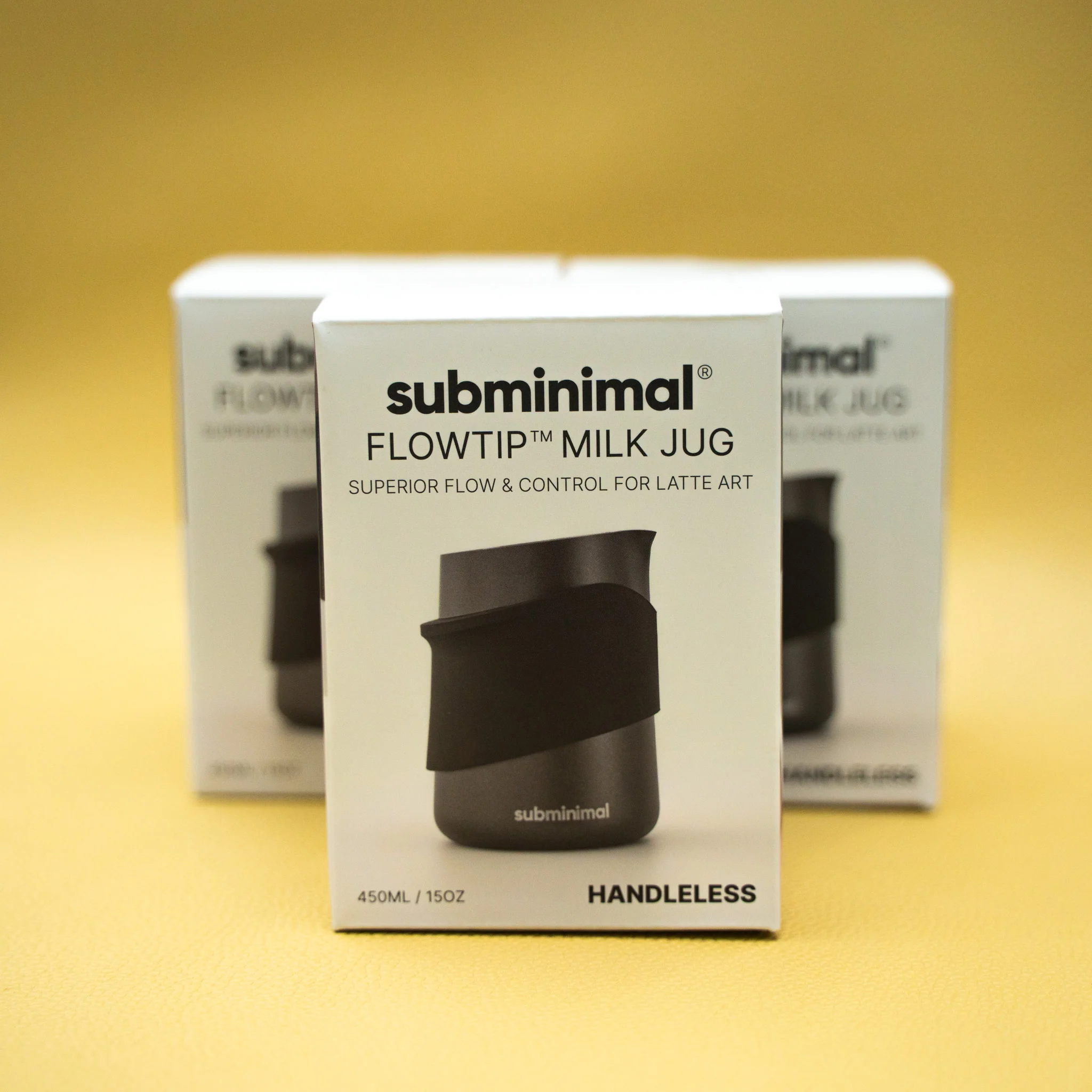 Black Handleless Flow Tip Jug by Subminimal - Image 2