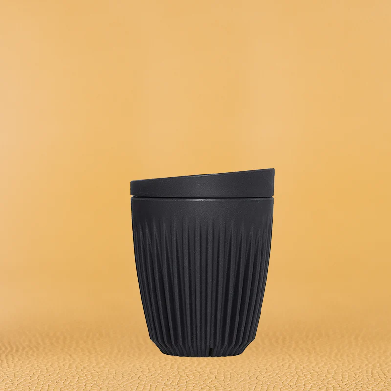 Huskee Cup 8OZ (Charcoal/Natural) - Image 4