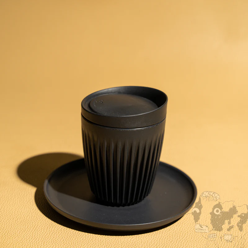 Huskee Cup 8OZ (Charcoal/Natural) - Image 5