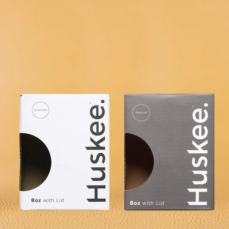 Huskee Cup 8OZ (Charcoal/Natural) - Image 6