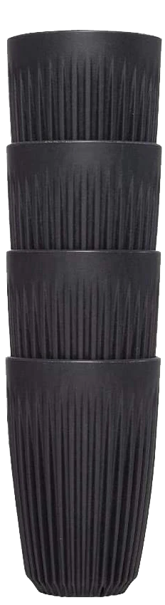 Huskee Cup 12OZ (Charcoal/Natural) - Image 10