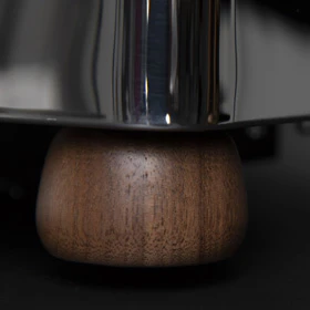 Lelit Bianca Pressure Profile Dual Boiler PID Rotary Pump Wood PL162T V3 Espresso Machine (Steel/Black/White) - Image 14