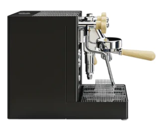 Lelit Bianca Pressure Profile Dual Boiler PID Rotary Pump Wood PL162T V3 Espresso Machine (BLACK) - Image 3
