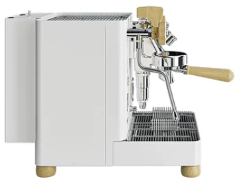 Lelit Bianca Pressure Profile Dual Boiler PID Rotary Pump Wood PL162T V3 Espresso Machine (White) [INSTOCK] - Image 3