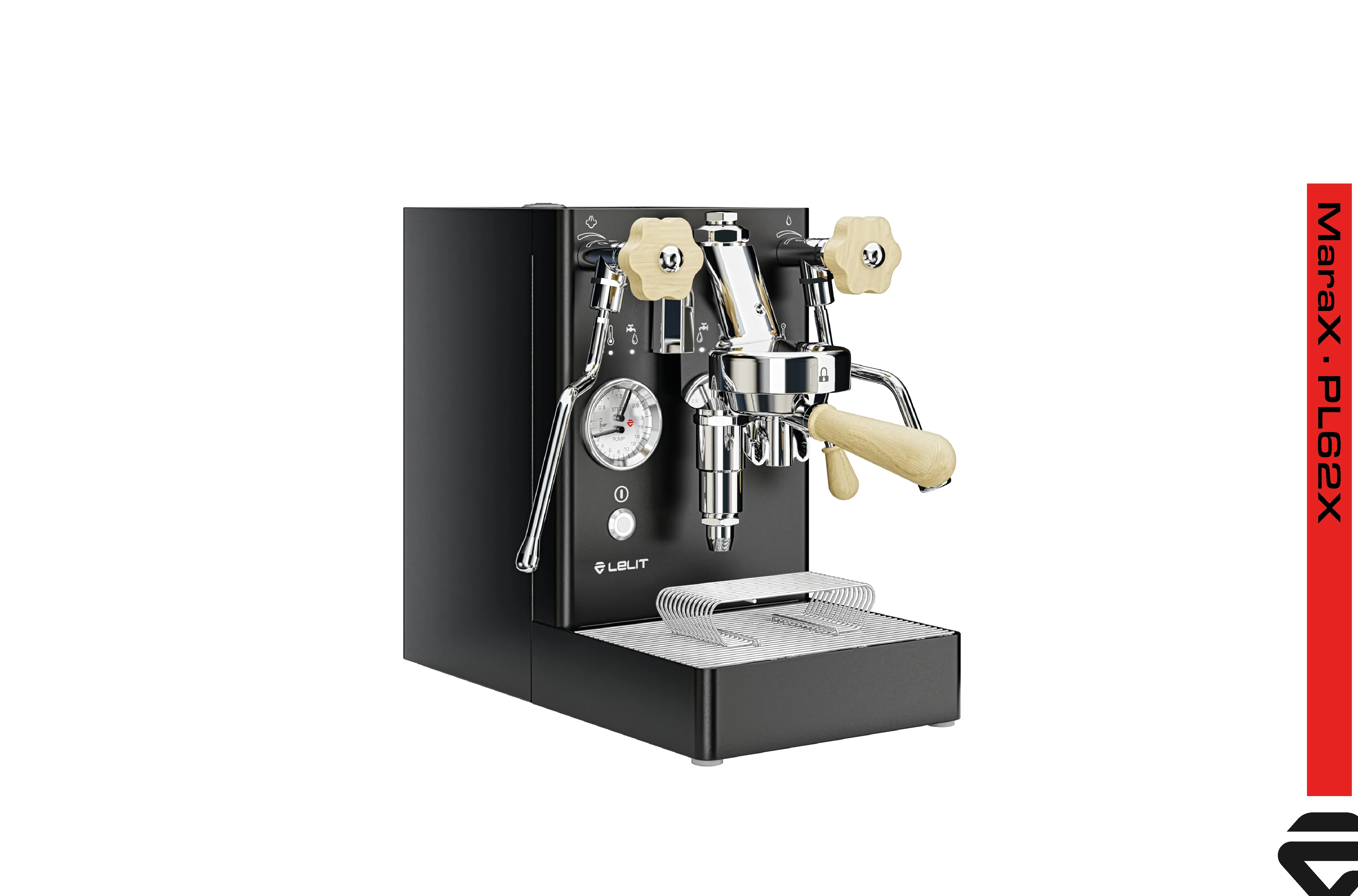 Lelit MARAX PL62X V2 E61 Heat Exchanger Coffee Espresso Machine (Steel/White/Black) - Image 7