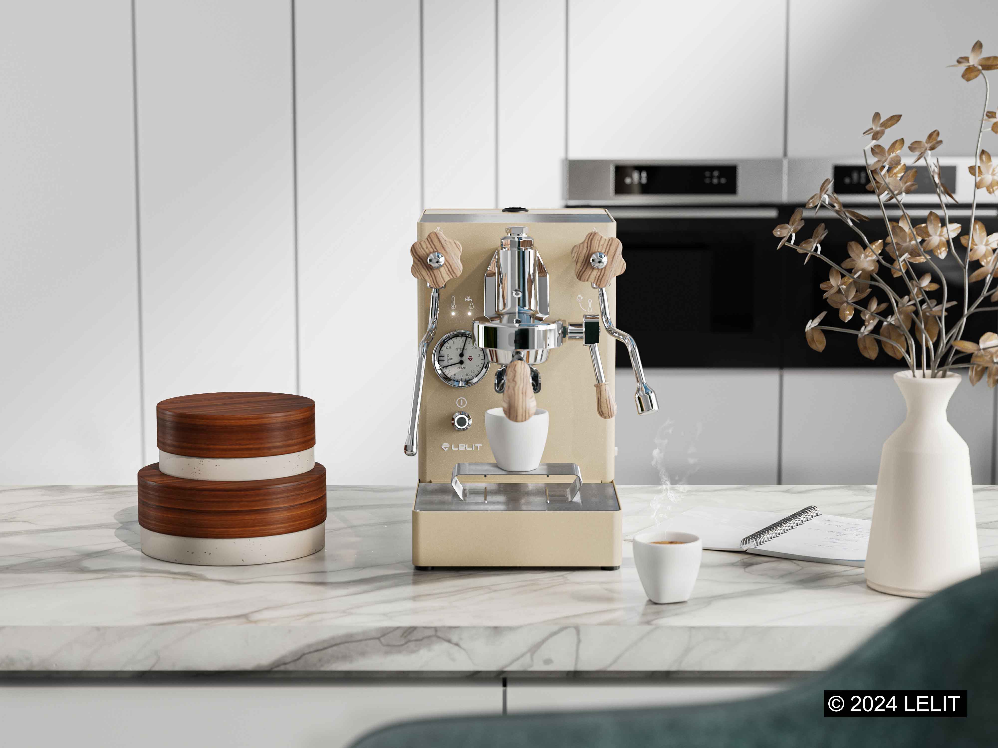 Lelit MARAX PL62X V2 E61 Espresso Machine (Gold) - Image 3