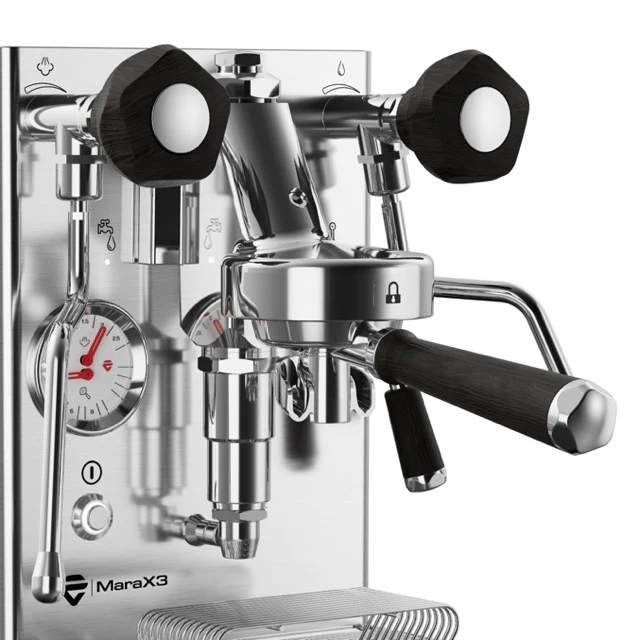 Lelit MARAX V3 PL62X3 E61 Heat Exchanger Coffee Espresso Machine (Steel/White/Black) - Image 13