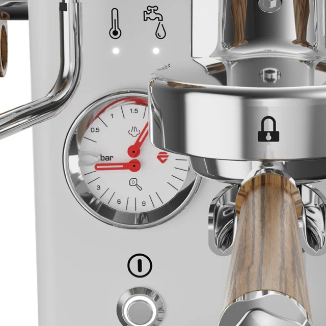 Lelit MARAX V3 PL62X3 E61 Heat Exchanger Coffee Espresso Machine (Steel/White/Black) - Image 17