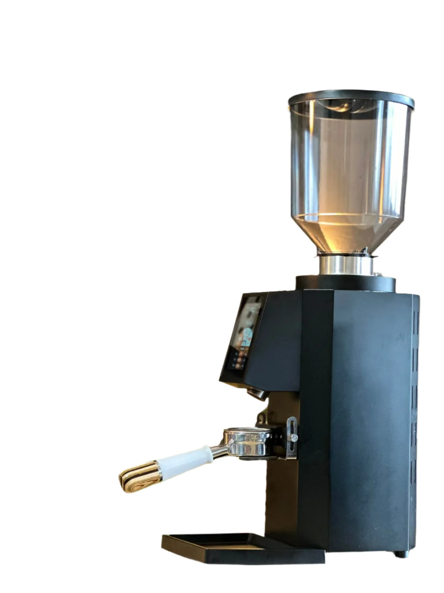 ZF83 Stepless Espresso Coffee Grinder (Black) - Image 2